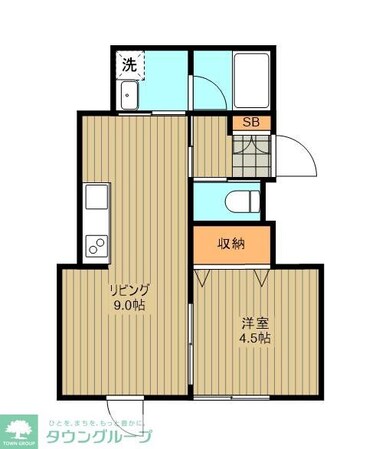 グリーンウッドの物件間取画像